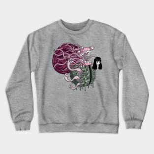 Food Poison Terror Crewneck Sweatshirt